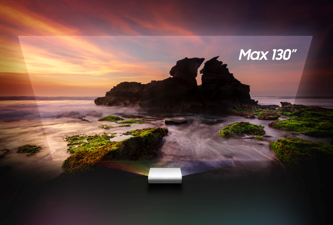 4K triple laser projector